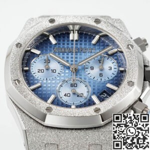 APS Factory Fake Watch Audemars Piguet 26240BC Frosted White Gold – Ice-Cool Luxury Reimagined