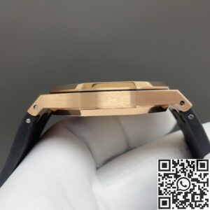 ZF Factory Audemars Piguet Replica 15400OR White Dial – Classic Elegance in Rose Gold and Leather