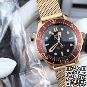 NS Factory Omega Seamaster Replica 300M 210.90.42.20.10.003 – Bronze Gold Brilliance Meets Dive Watch Heritage