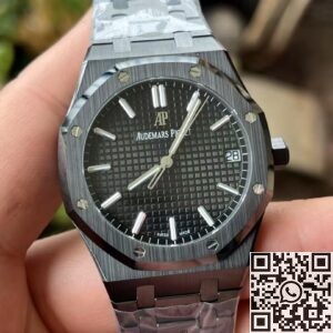 APS Factory Replica Audemars Piguet Wtches Royal Oak 15500 Black Ceramic – Stealth Luxury Perfected