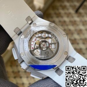 APS Factory Replicas Audemars Piguet Royal Oak Offshore 26402CB.OO.A010CA.01 Review: White Ceramic Beast Reimagined