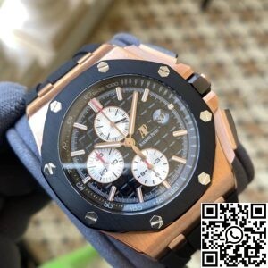 APS Factory Replica Audemars Piguet Royal Oak Offshore 26401RO.OO.A002CA.01 Review: Rose Gold Power with Racing Spirit