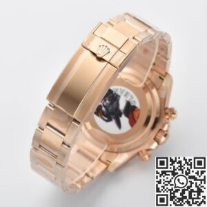 Clean Factory Replicas Rolex Daytona M126505-0002 Review: Full Rose Gold, Upgraded Movement, Supreme Elegance