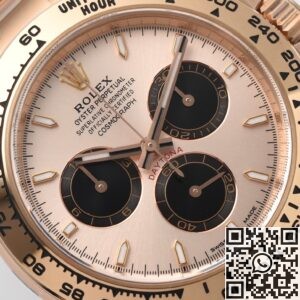 Clean Factory Replica Rolex Cosmograph Daytona M126505-0003 Review: Rose Gold & Black Dial Power Statement