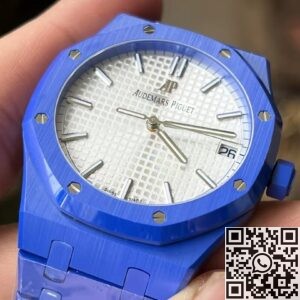 APS Factory Fake Watch Audemars Piguet Royal Oak 15500 Blue Ceramic Review: A New Milestone in the Rep Watch World