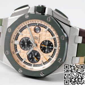 APS Factory Imitation Watch Audemars Piguet Royal Oak Offshore 26400SO.OO.A054CA.01 Review: Military Green Power with Precision