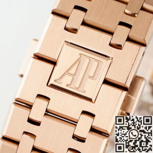 APS Factory Audemars Piguet Replicas 26240OR Rose Gold with Dark Blue Dial – The Pinnacle of Sophisticated Sports Luxury