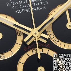 Clean Factory Fake Rolex Daytona Watch M126503-0003 – Two-Tone Confidence with a Black Dial