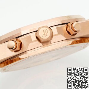 APS Factory Audemars Piguet Replicas 26240OR Rose Gold with Dark Blue Dial – The Pinnacle of Sophisticated Sports Luxury