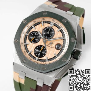 APS Factory Imitation Watch Audemars Piguet Royal Oak Offshore 26400SO.OO.A054CA.01 Review: Military Green Power with Precision