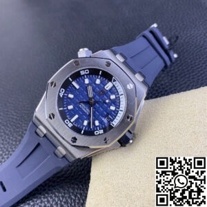 ZF Factory Audemars Piguet Royal Oak Offshore Diver 15720ST.OO.A027CA.01 Review: Oceanic Blue with Rugged Elegance