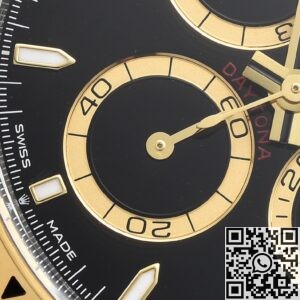 Clean Factory Fake Rolex Daytona Watch M126503-0003 – Two-Tone Confidence with a Black Dial