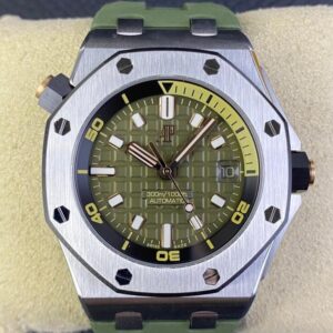 ZF Factory Audemars Piguet Imitation Watch Royal Oak Offshore Diver 15720ST.OO.A052CA.01 Review: Avocado Green Done Right