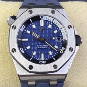 ZF Factory Audemars Piguet Royal Oak Offshore Diver 15720ST.OO.A027CA.01 Review: Oceanic Blue with Rugged Elegance
