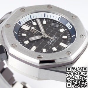 ZF Factory Imitation Watch Audemars Piguet Royal Oak Offshore Diver 15720ST.OO.A009CA.01 Review: Grey Dial Minimalism Meets Dive Watch Power