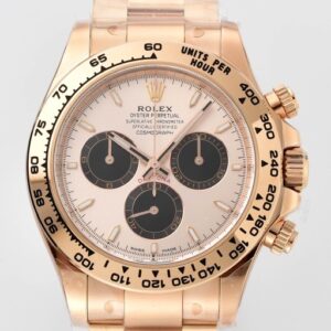Clean Factory Replica Rolex Cosmograph Daytona M126505-0003 Review: Rose Gold & Black Dial Power Statement