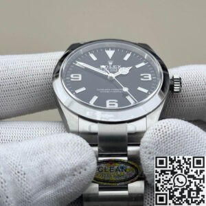 Clean Factory Replica Rolex Explorer M214270 40mm – Rugged Elegance with Upgraded 3230 Movement