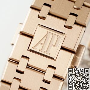 APS Factory Replica Watch Audemars Piguet 26240OR.OO.1320OR.06 Frosted Power in Rose Gold 