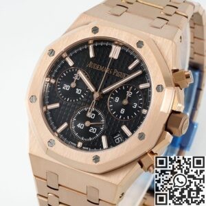 APS Factory Replica Watch Audemars Piguet 26240OR.OO.1320OR.06 Frosted Power in Rose Gold 