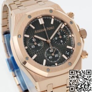 APS Factory Copy Watch Audemars Piguet Royal Oak 26240OR – Rose Gold with Green Dial