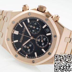 APS Factory Replica Watch Audemars Piguet 26240OR.OO.1320OR.06 Frosted Power in Rose Gold 