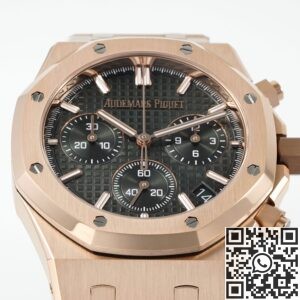 APS Factory Copy Watch Audemars Piguet Royal Oak 26240OR – Rose Gold with Green Dial