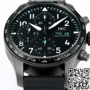 TW Factory IWC Pilot Replica Watch IW388306 Porcelain Titanium Metal