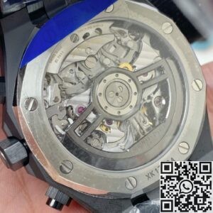 APS Factory Replica Audemars Piguet 26240CE.OO.1225CE.02 – Black Ceramic & Golden Scale: The Ultimate Contrast of Power and Prestige