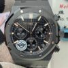 APS Factory Replica Audemars Piguet 26240CE.OO.1225CE.02 – Black Ceramic & Golden Scale: The Ultimate Contrast of Power and Prestige