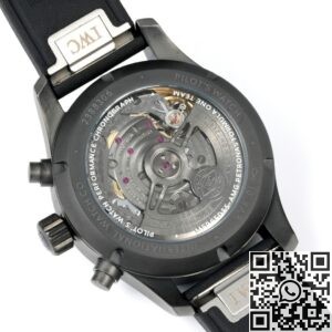 TW Factory IWC Pilot Replica Watch IW388306 Porcelain Titanium Metal