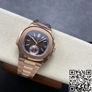 3k Factory Patek Philippe Nautilus 5980/1A-014: Perfect Fusion of Rose Gold and Stainless Steel