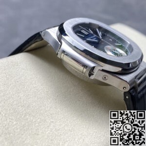 3K Factory Replicas Patek Philippe Nautilus 5980/1A-014 Black-blue Dial Black Belt: A Modern Masterpiece
