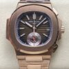 3k Factory Patek Philippe Nautilus 5980/1A-014: Perfect Fusion of Rose Gold and Stainless Steel