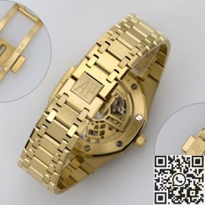 ZF Factory Replicas Audemars Piguet Royal Oak 16204BA.OO.1240BA.01 Gold Watch: A Masterpiece of Luxury and Precision