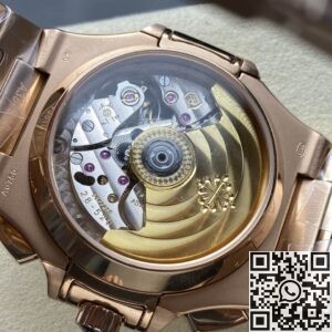 3k Factory Patek Philippe Nautilus 5980/1A-014: Perfect Fusion of Rose Gold and Stainless Steel